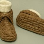 Soccasin Booties Crochet Free Pattern