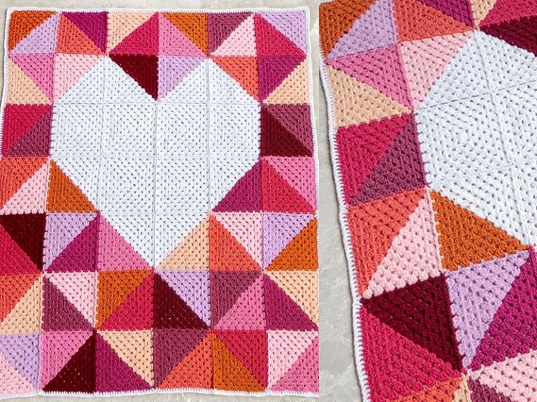 Tune My Heart Blanket Free Crochet Pattern