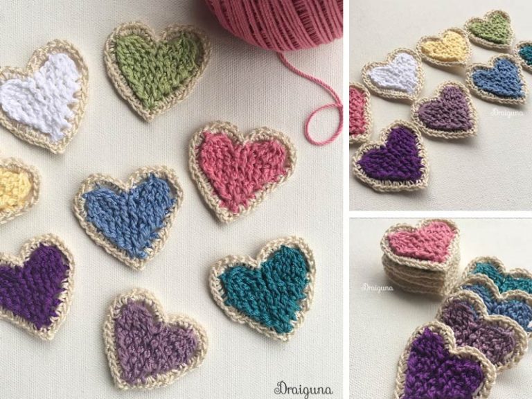 Charming Heart Crochet Free Pattern