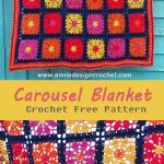 Carousel Blanket Crochet Free Pattern