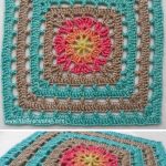 Afghan Square Crochet Free Pattern
