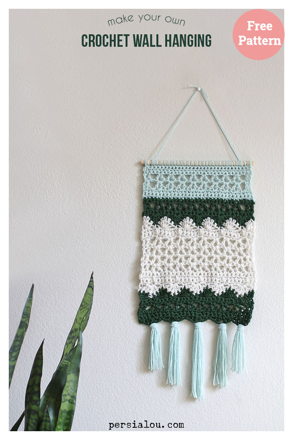 Crochet Wall Hanging Free Pattern