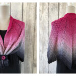 Moon-Star Shawl Crochet Free Pattern