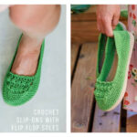 Slip-On Shoes Free Crochet Pattern