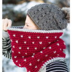 Snowfall Cowl Free Crochet Pattern