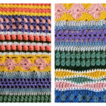 Stitch Sampler Scrapghan Free Crochet Pattern