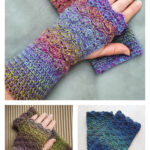 Stormy Seas Gloves Crochet Pattern