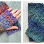 Stormy Seas Gloves Crochet Pattern