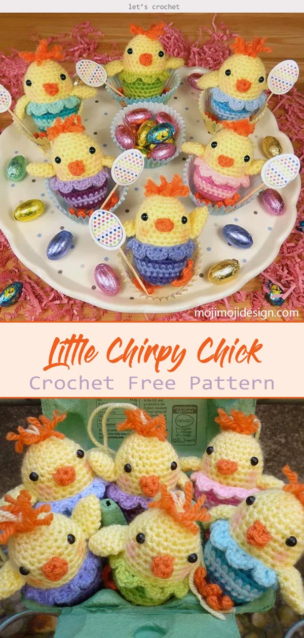 Little Chirpy Chick Crochet Free Pattern
