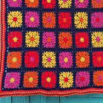 Carousel Blanket Crochet Free Pattern