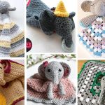 6+ Elephant Baby Lovey Blanket Crochet Free Pattern