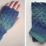 Stormy Seas Gloves Crochet Free Pattern