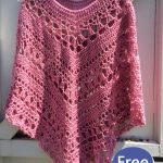 Timeless Boho Poncho Crochet Free Pattern