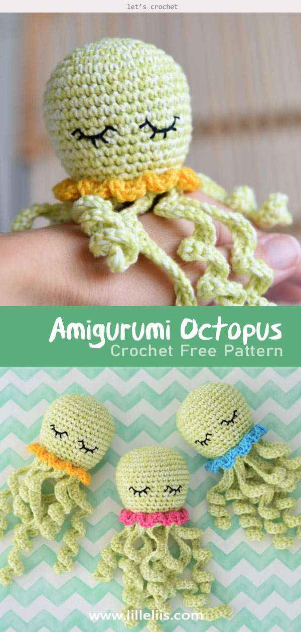 Amigurumi Octopus Crochet Free Pattern