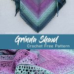 Grinda Shawl Crochet Free Pattern