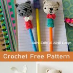 Crochet Animal Ami-pencil Free Pattern