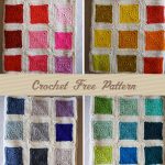 Bear’s Rainbow Blanket Crochet Free Pattern