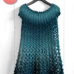 Crochet Poncho Dress Free Pattern