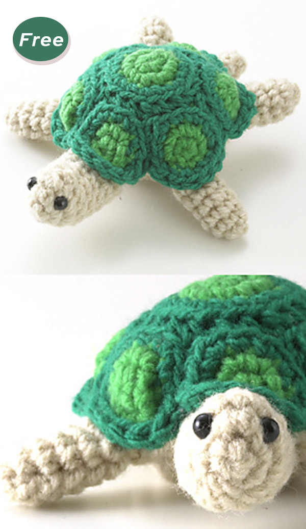 Turtle Amigurumi Crochet Free Pattern