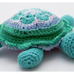 African Flower Turtle Crochet Free Pattern