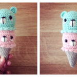 Bears Ice Cream Crochet Free Pattern