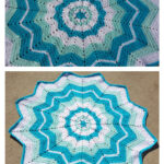 Beginners Round Ripple Blanket Crochet Free Pattern