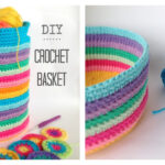 Crochet Basket DIY Free Pattern