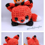 Cube Foxy Fox Amigurumi Crochet Free Pattern