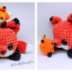 Cube Foxy Fox Amigurumi Crochet Free Pattern