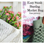 Easy Stashbusting Market Bag Free Crochet Pattern