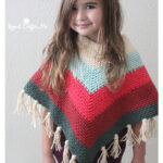 Kids Poncho Free Crochet Pattern