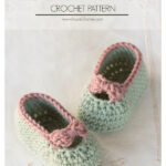 Little Lady Baby Booties Crochet Free Pattern