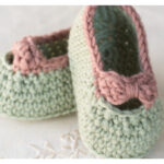 Little Lady Baby Booties Crochet Free Pattern