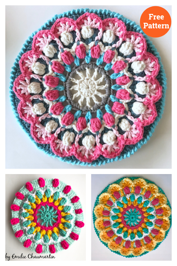 Magic Mandala Crochet Free Pattern