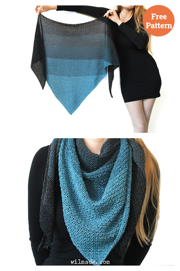 Never Ending Shawl Free Crochet Pattern