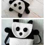 Panda Backpack Crochet Free Pattern