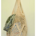 Pineapple Market Bag Crochet Free Pattern