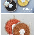 Pumpkin Pie Pot Holder Crochet Pattern