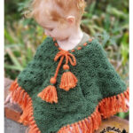 Starburst Toddler Poncho Free Crochet Pattern