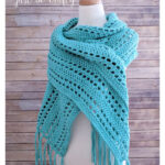 Sunset Beach Wrap Crochet Free Pattern