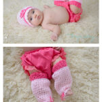 Sweetheart Baby Leg Warmers Crochet Free Pattern