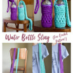 Water Bottle Sling Free Crochet Pattern