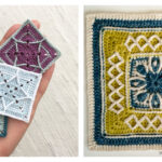 Winter Cottage Square Crochet Free Pattern