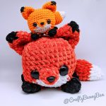 Cube Foxy Fox Amigurumi Crochet Free Pattern