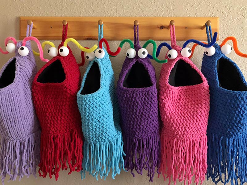 Yip Yips Storage Crochet Free Pattern