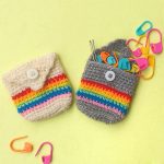 Pixie pocket pouch Crochet Free Pattern