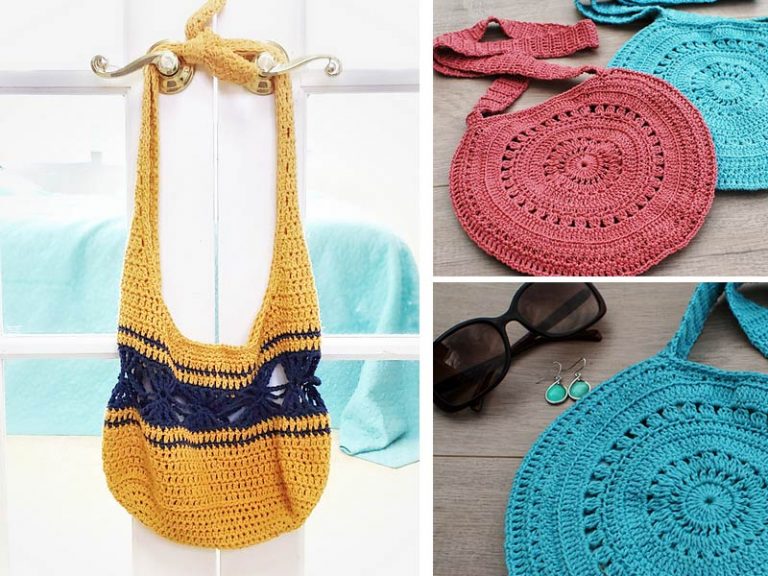 River Ripples Bag Crochet Free Pattern