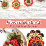 Crochet Flower Garland Free Pattern