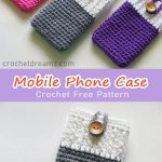 Mobile Phone Case and Purse Crochet Free Pattern