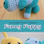 Funny Puppy Crochet Free Pattern